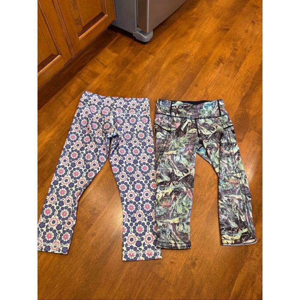 Women’s Lululemon Capri pants bundle size 4